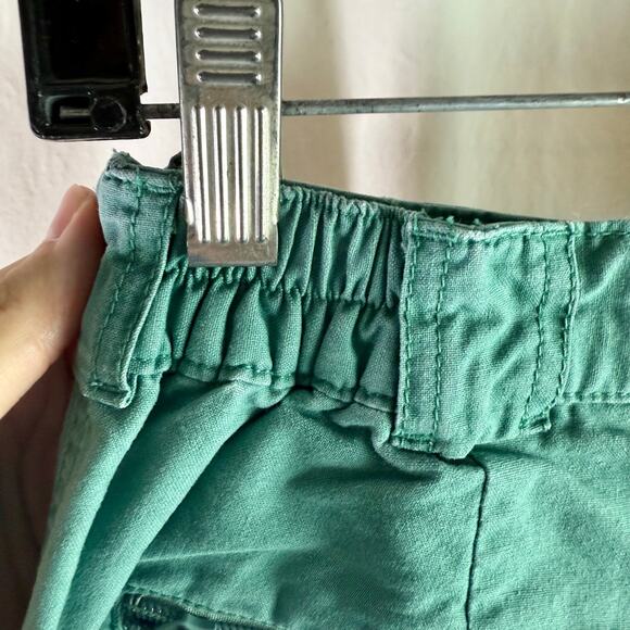 Woolrich Women's 12 Teal 100% Cotton Convertible Cargo Pants Shorts 1012WS - Picture 5 of 10